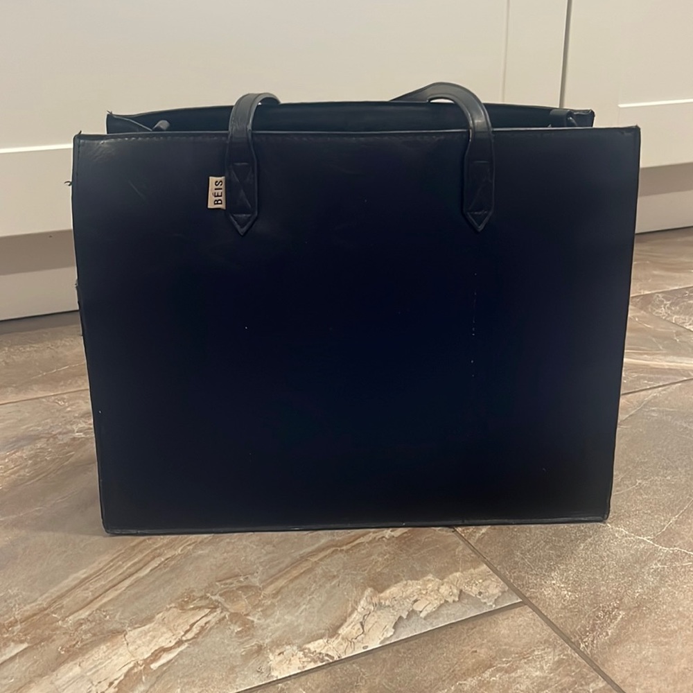 Beis Mini Work Tote in black